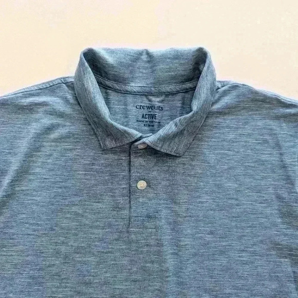 J. Crew Crewcuts Active Polo Shirt Blue Size XL 12-14 - Picture 3 of 5